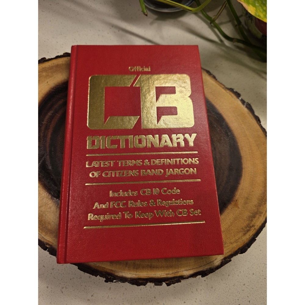 Official CB Ham Radio Dictionary Citizens Band 10 Codes Jargon '76 1st Printing